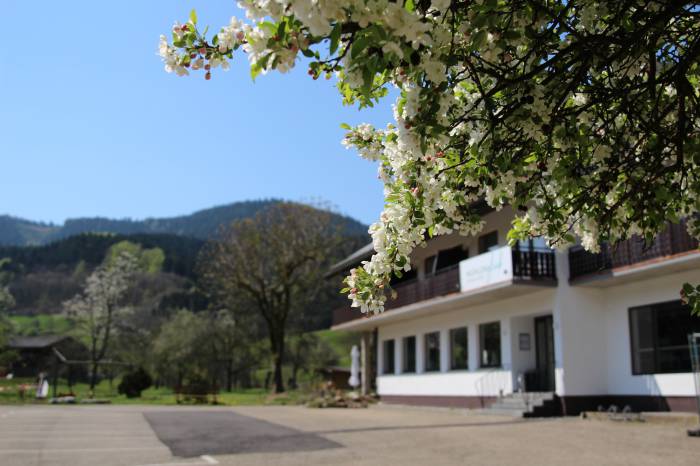 Hotel Cafe Mühlenglück von Aussen