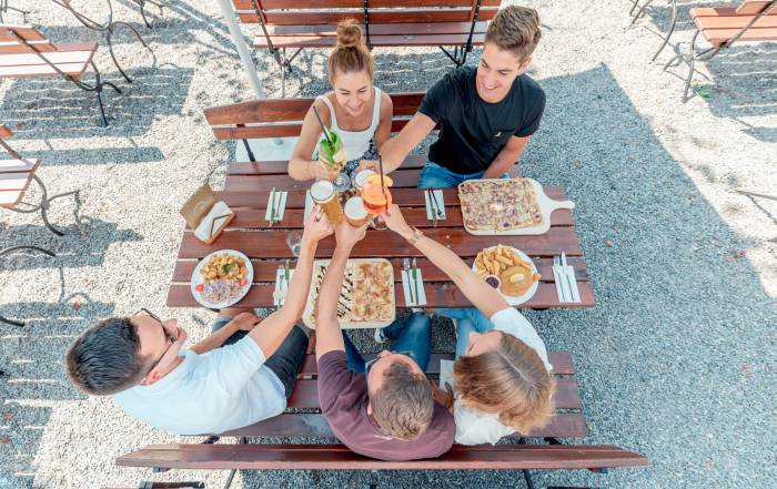 Mühlenglück Oppenau Biergarten