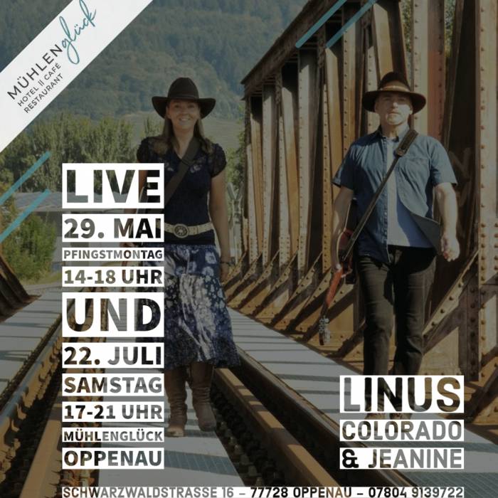 Livemusik Linus Colorado & Jeanine Mühlenglück