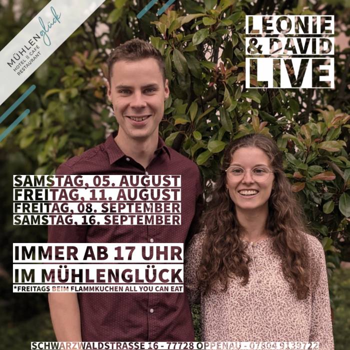 Livemusik David Leonie Mühlenglück