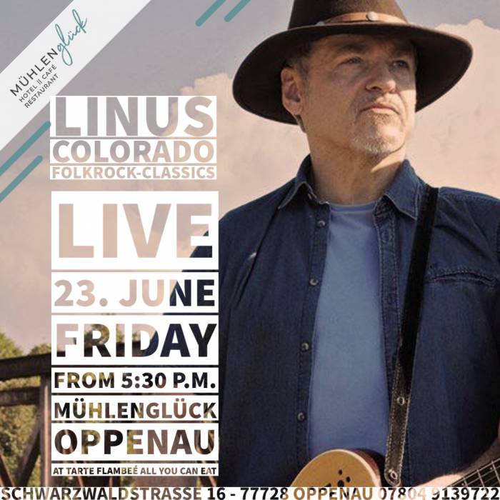 Livemusic Linus Colorado Americana Folkrock Mühlenglück