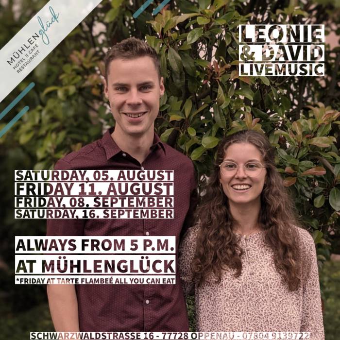 Leonie & David Livemusic Mühlenglück