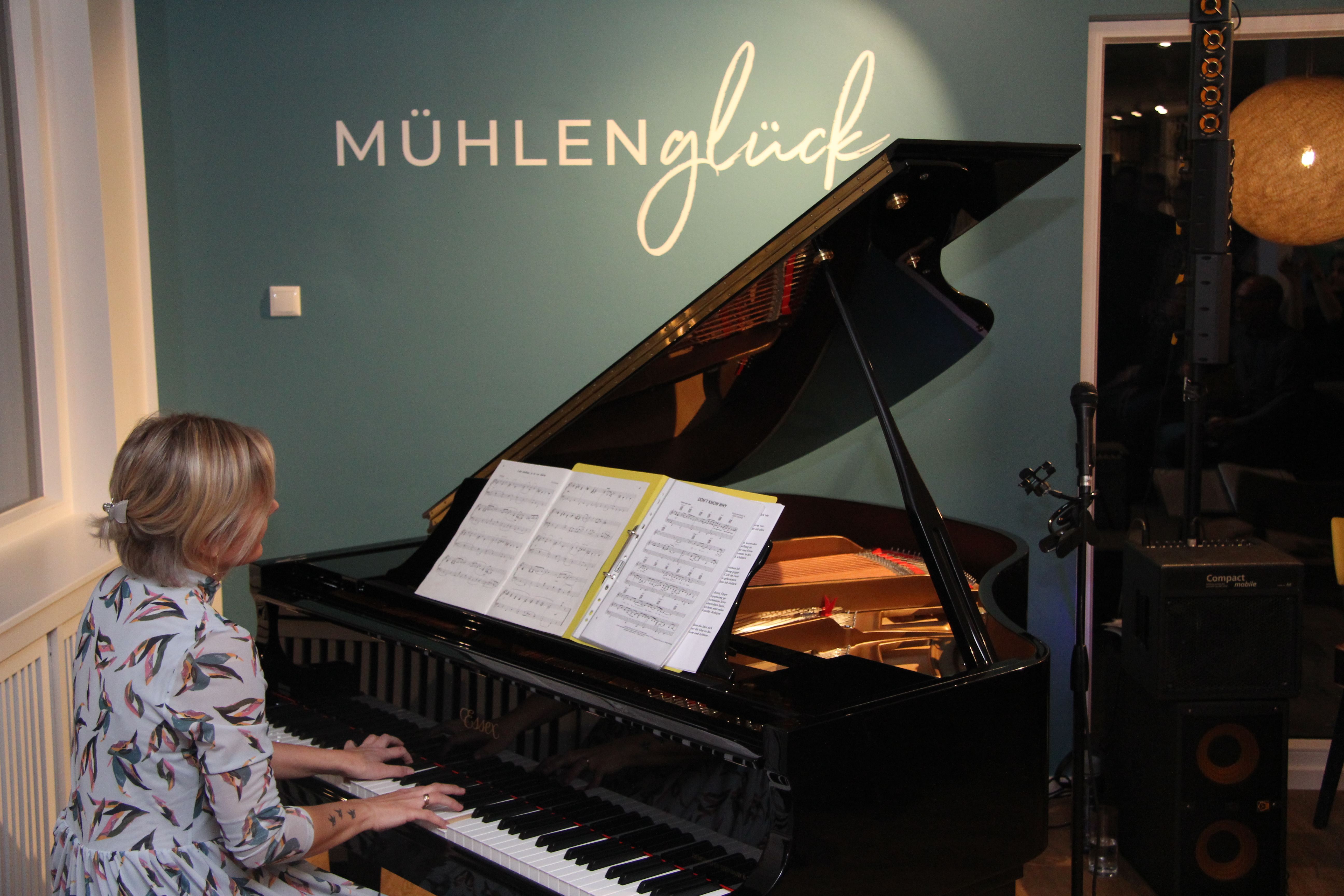 Klavier spielen im Mühlenglück